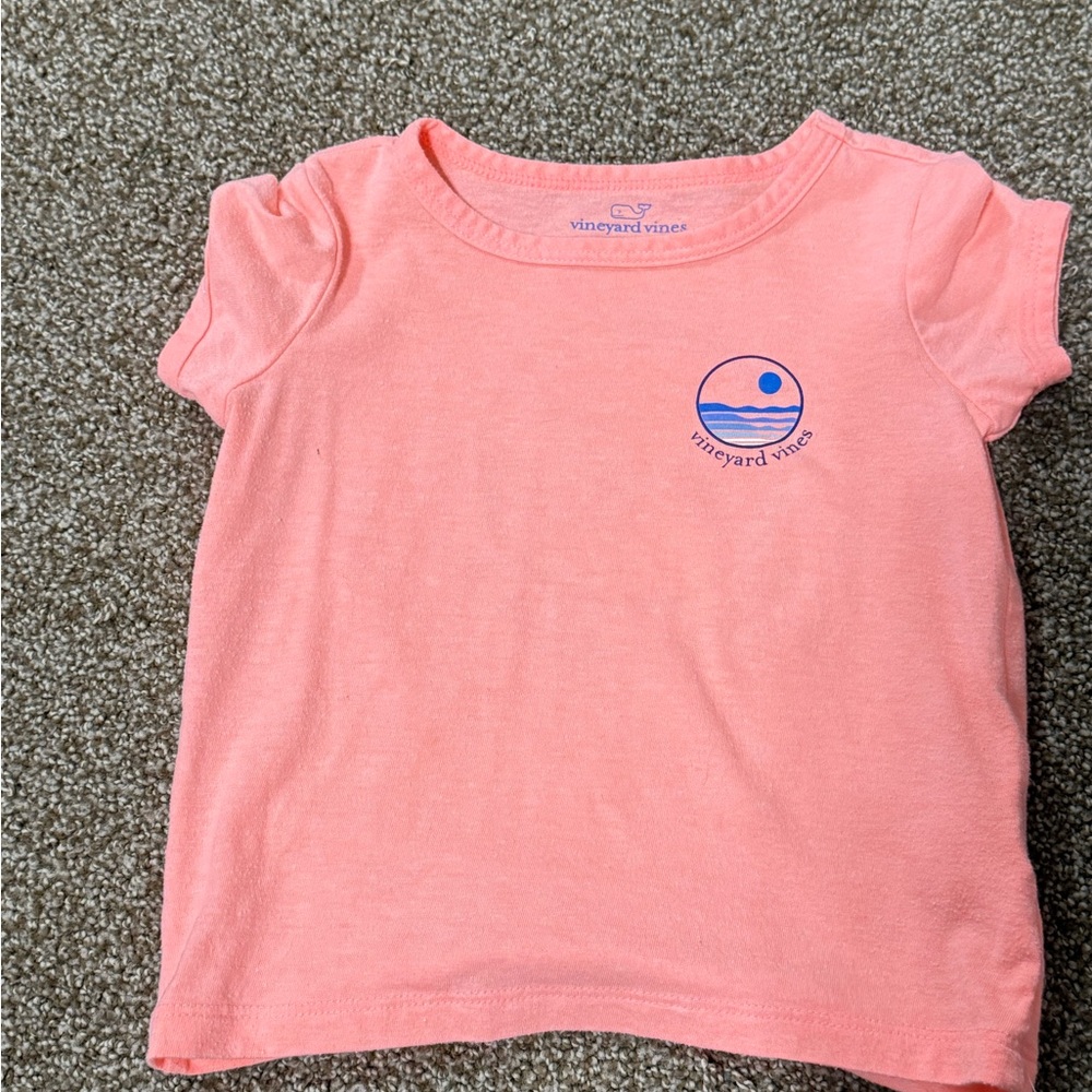 Vineyard Vines Pastel Pink Short Sleeve Tee